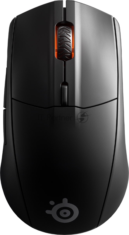 Игровая беспроводная мышь SteelSeries Rival 3 черная (2,4 ГГц, Bluetooth, 6 кнопок, TrueMove Air, 18000 dpi, RGB подсветка, USB, ААА)