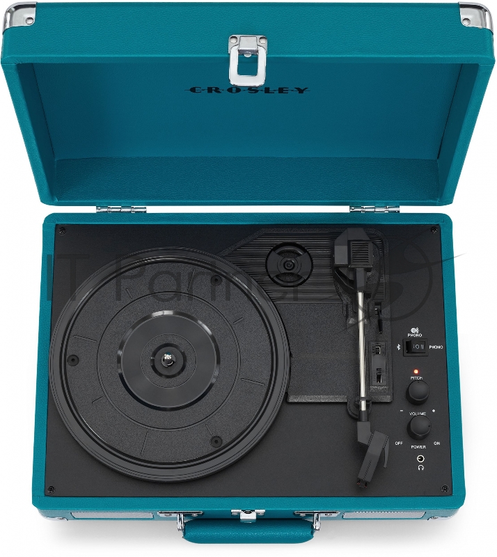 Проигрыватель винила Crosley Cruiser Plus частично автоматический бирюзовый