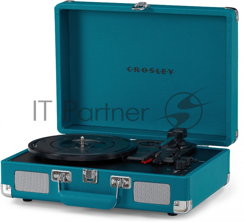 Проигрыватель винила Crosley Cruiser Plus частично автоматический бирюзовый