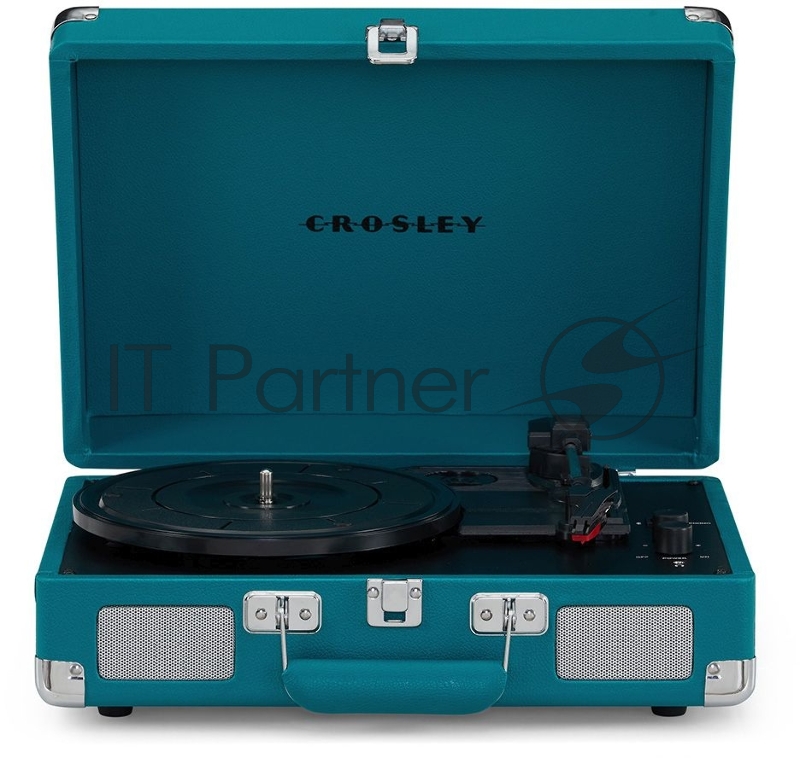 Проигрыватель винила Crosley Cruiser Plus частично автоматический бирюзовый