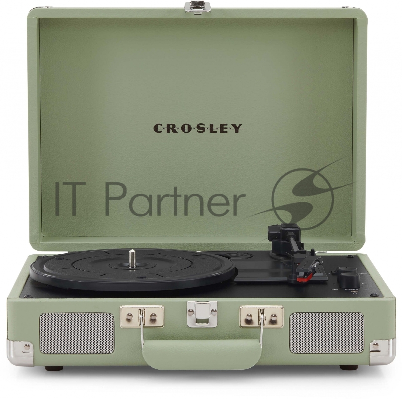 Проигрыватель винила Crosley Cruiser Plus частично автоматический мятный