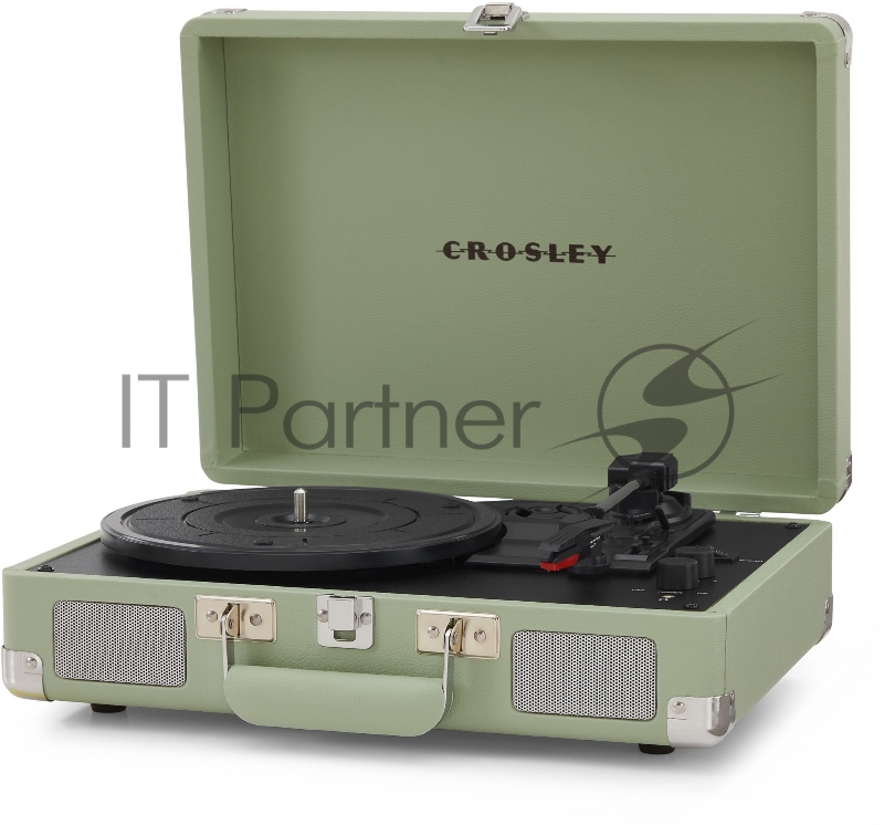 Проигрыватель винила Crosley Cruiser Plus частично автоматический мятный