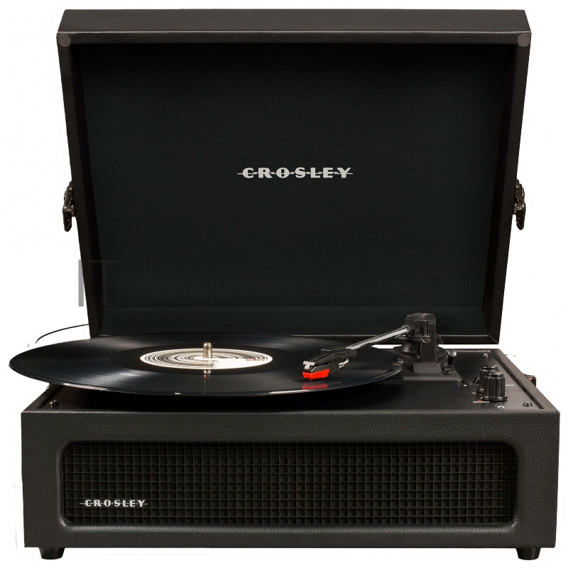 Проигрыватель винила Crosley Cruiser Plus частично автоматический черный