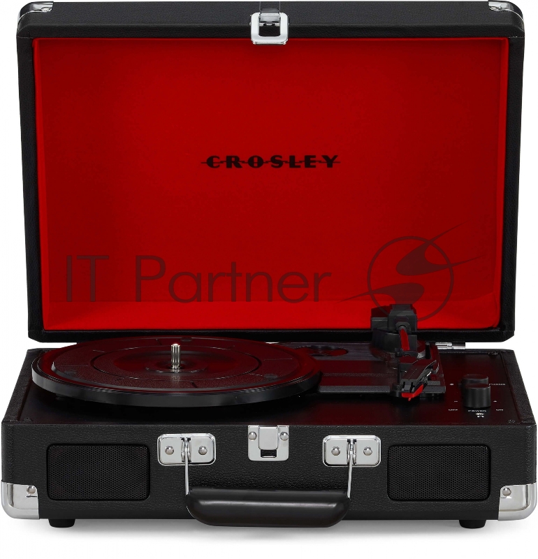 Проигрыватель винила Crosley Cruiser Plus частично автоматический черный
