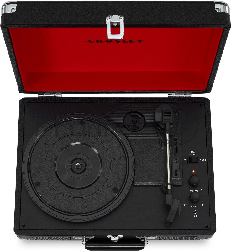 Проигрыватель винила Crosley Cruiser Plus частично автоматический черный