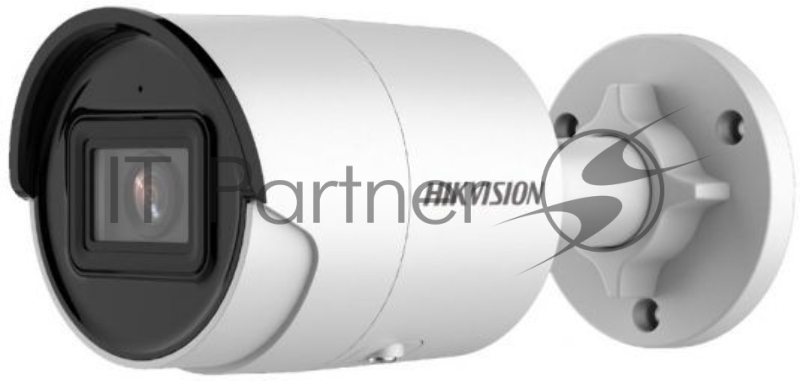 Цилиндрическая IP-камера Hikvision 2Мп уличная с EXIR-подсветкой до 40м и технологией AcuSense1/2.8 Progressive Scan CMOS объектив 6мм угол обзора 54° механический ИК-фильтр 0.005лк@F1.6 сжатие