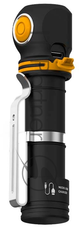 Мультифонарь светодиодный Armytek Elf C2 Micro USB+18650, 1023 лм, теплый свет, аккумулятор