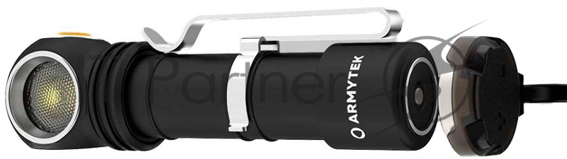 Мультифонарь светодиодный Armytek Wizard C2 Pro Nichia Magnet Usb, 1600 лм, холодный свет, аккум.