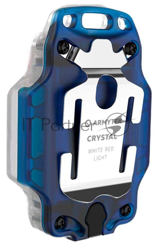 Фонарь светодиодный тактический Armytek Crystal Blue, 150 лм, белый и красный свет