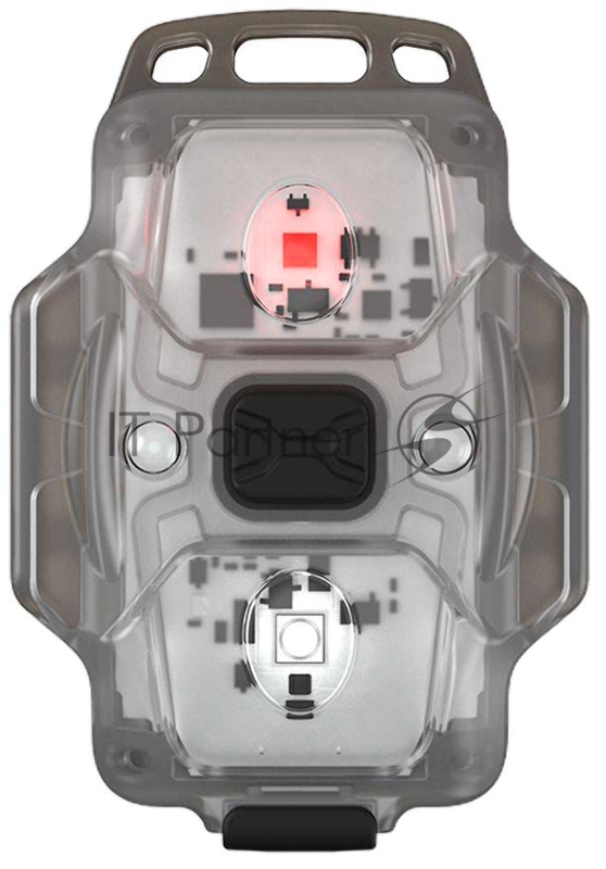 Фонарь светодиодный тактический Armytek Crystal Green, 150 лм, белый и красный свет