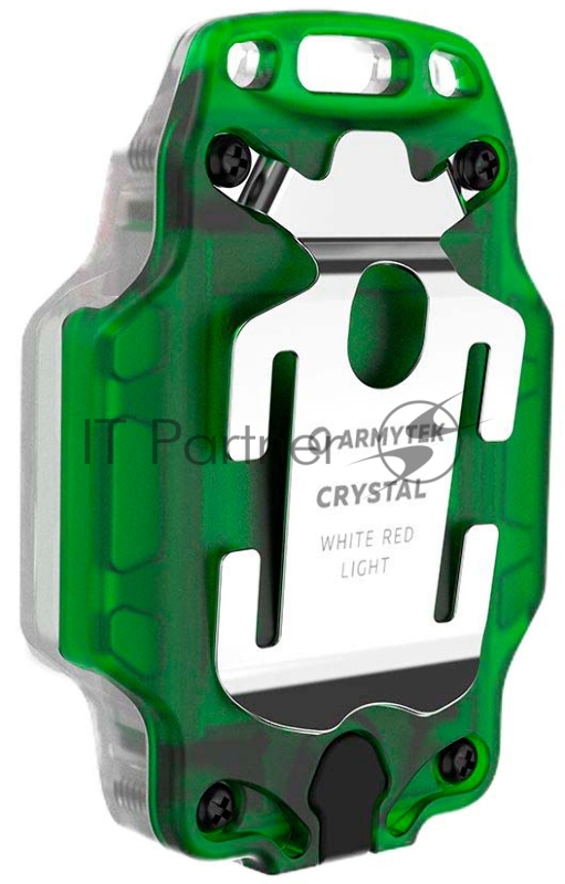 Фонарь светодиодный тактический Armytek Crystal Green, 150 лм, белый и красный свет