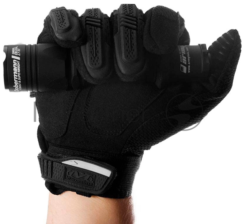 Фонарь светодиодный тактический Armytek Dobermann XP-E2, 200 лм, красный свет, аккумулятор