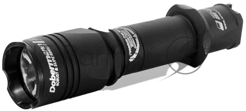Фонарь светодиодный тактический Armytek Dobermann XP-E2, 200 лм, красный свет, аккумулятор