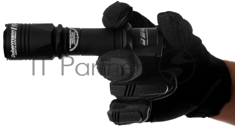 Фонарь светодиодный тактический Armytek Dobermann XP-E2, 240 лм, зеленый свет, аккумулятор