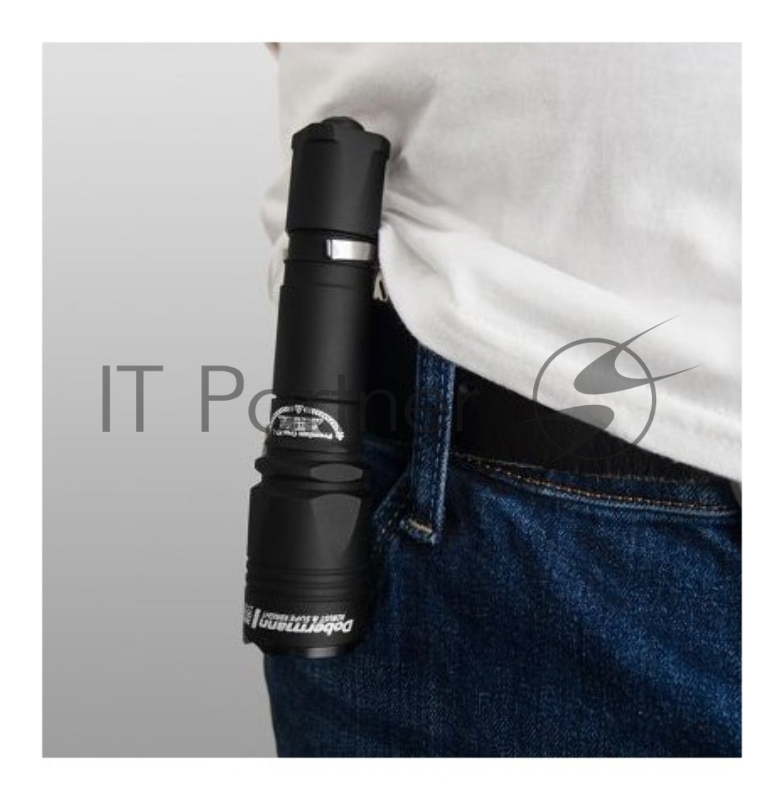 Фонарь светодиодный тактический Armytek Dobermann XP-L, 1200 лм, холодный свет, аккумулятор