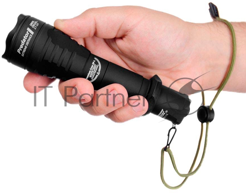 Фонарь светодиодный тактический Armytek Predator v3, 1200 лм, холодный свет, аккумулятор