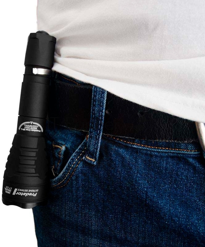 Фонарь светодиодный тактический Armytek Predator v3, 1200 лм, холодный свет, аккумулятор