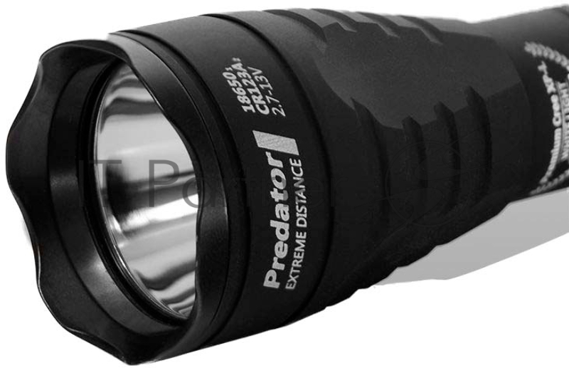 Фонарь светодиодный тактический Armytek Predator v3, 1200 лм, холодный свет, аккумулятор