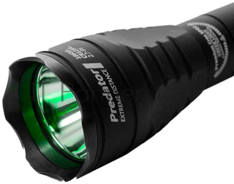 Фонарь светодиодный тактический Armytek Predator v3, 240 лм, зеленый свет, аккумулятор
