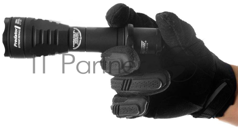 Фонарь светодиодный тактический Armytek Predator v3, 240 лм, зеленый свет, аккумулятор