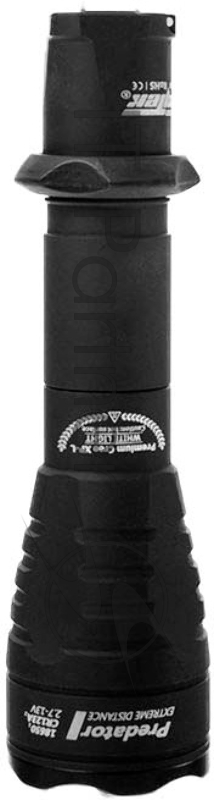 Фонарь светодиодный тактический Armytek Predator v3, 240 лм, зеленый свет, аккумулятор