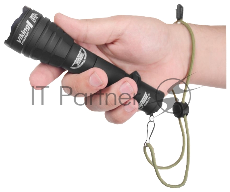 Фонарь светодиодный тактический Armytek Viking v3, 1160 лм, теплый свет, аккумулятор