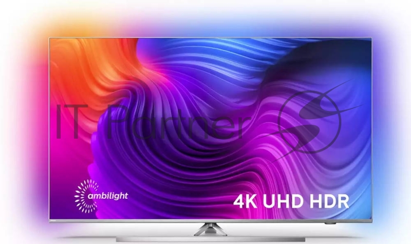 Телевизор LED Philips 50 50PUS8506/60 серебристый Ultra HD 50Hz DVB-T DVB-T2 DVB-C DVB-S DVB-S2 USB WiFi Smart TV (RUS)