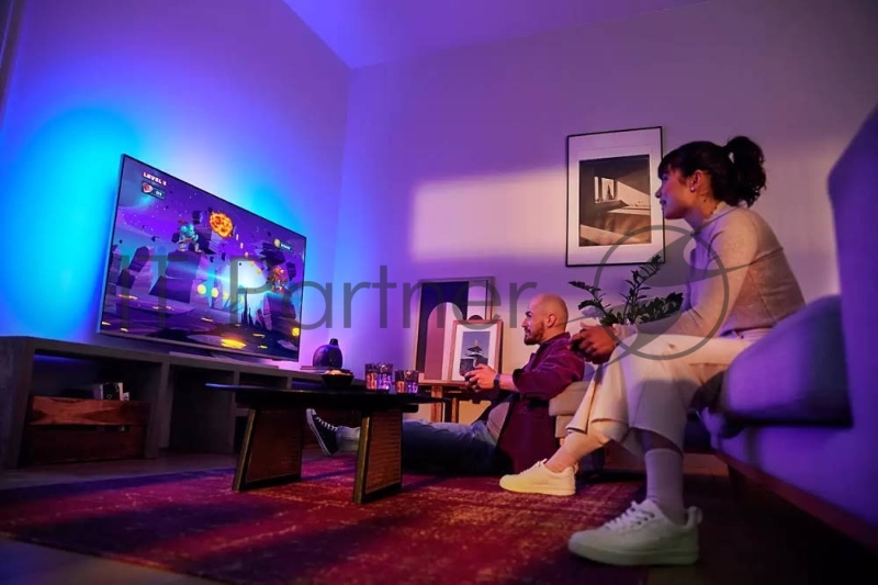 Телевизор LED Philips 50 50PUS8506/60 серебристый Ultra HD 50Hz DVB-T DVB-T2 DVB-C DVB-S DVB-S2 USB WiFi Smart TV (RUS)