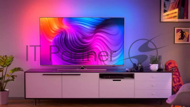 Телевизор LED Philips 50 50PUS8506/60 серебристый Ultra HD 50Hz DVB-T DVB-T2 DVB-C DVB-S DVB-S2 USB WiFi Smart TV (RUS)