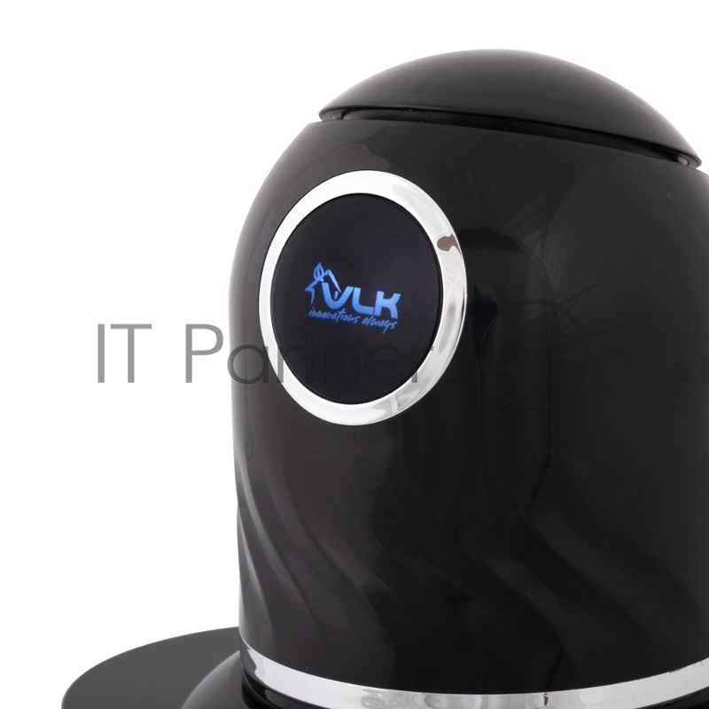 Измельчитель (чоппер) VLK Milano-6851, черный, 300 Вт, объем чаши 1 л, импульсный режим, два двойных лезвия, стеклянная чаша