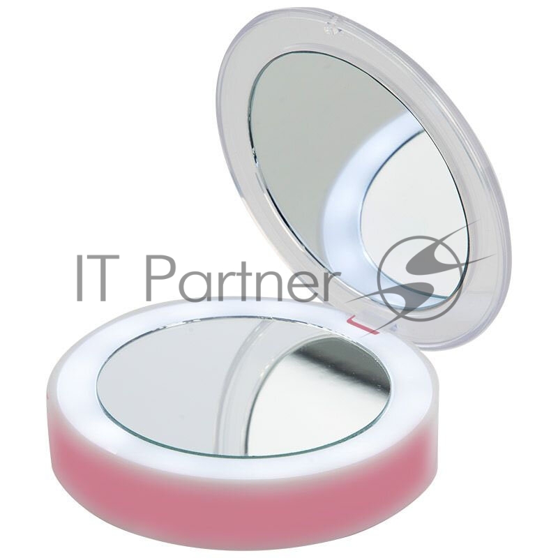 Зеркало косметическое складное ENERGY EN-702, LED подсветка