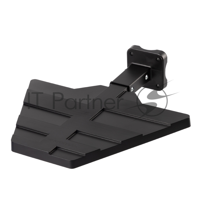 Антенна ТВ для внутреннего и внешнего использования Kromax TV FLAT-14 gray-black 10 шт/упак, внут и наруж акт ант, 470 -862 Mhz UHF,32 dB Max,750 Ом Коэфф шума: <4.5dB адапт.пит DC 12V 50mA в компл