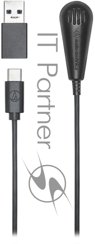 Микрофон проводной Audio-Technica ATR4650-USB 1.8м черный