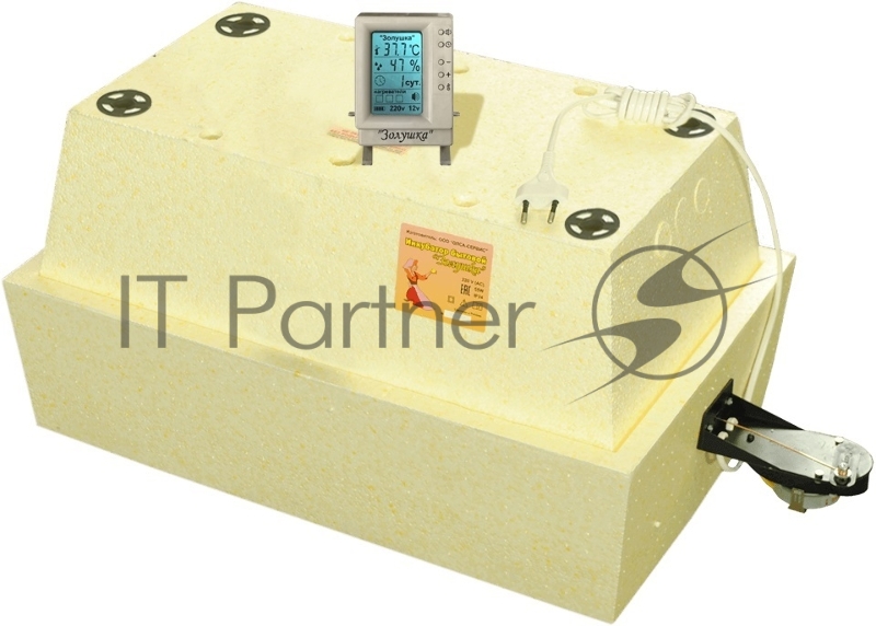 Инкубатор Золушка 2020, ЖК дисплей (28-220) авт. поворот, кур.-28