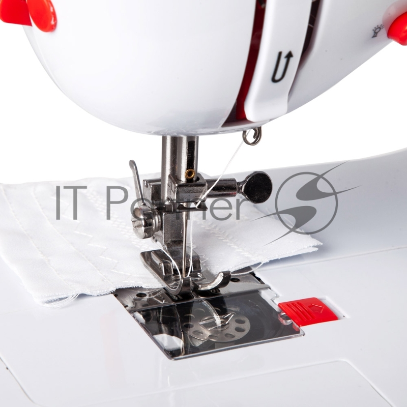 Швейная машина VLK Napoli 2450, мощ. 18W, белый, 42 видов строчки, обработка петли для пуговиц и пришивание молнии, LED-подсветка, 3 шт/уп