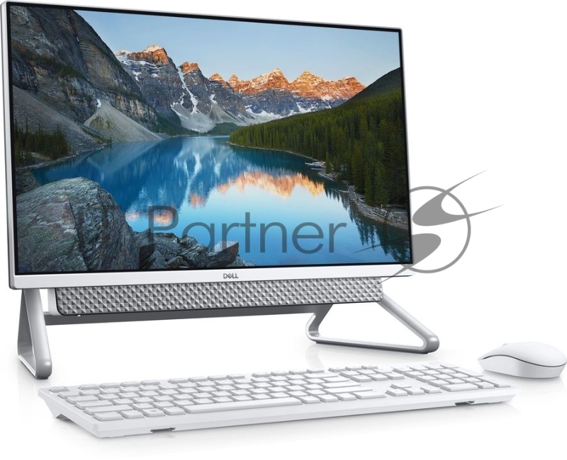 Моноблок Dell Inspiron 5400 23.8 Full HD i3 1115G4 (3) 8Gb SSD256Gb UHDG CR Windows 11 Home GbitEth WiFi BT клавиатура мышь Cam серебристый 1920x1080