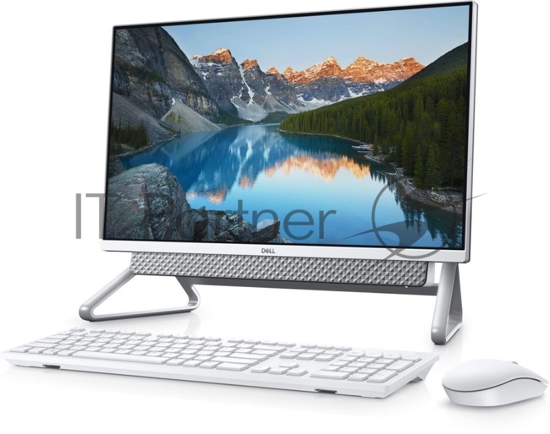 Моноблок Dell Inspiron 5400 23.8 Full HD i3 1115G4 (3) 8Gb SSD256Gb UHDG CR Windows 11 Home GbitEth WiFi BT клавиатура мышь Cam серебристый 1920x1080