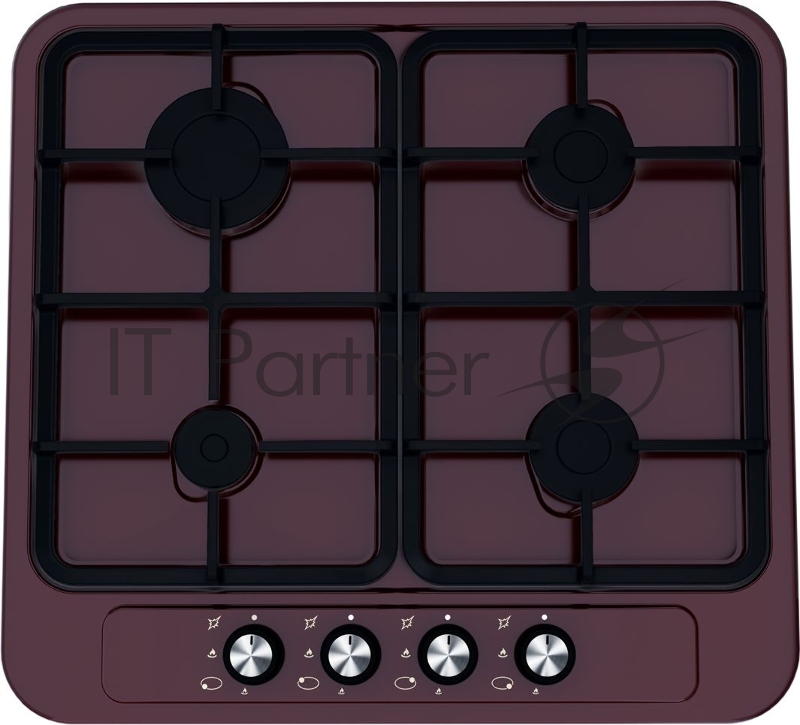 Газовая варочная поверхность Flama BG 5422 B коричневый