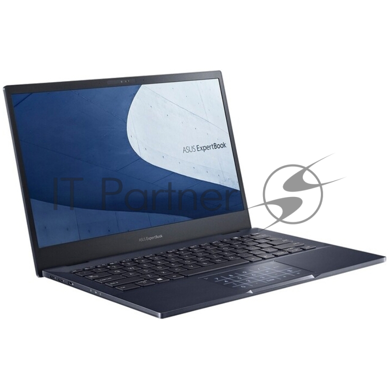 Ноутбук ASUS B5302CEA-KG0451T EVO +cable 13.3 (1920x1080 OLED)/Intel Core i5 1135G7(2.4Ghz)/8192Mb/512PCISS 1y/1.2kg/Star Black/W10 + Support NumberPad FingerPrint