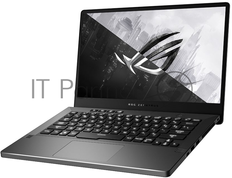 Ноутбук ASUS ROG GA401IHR-HZ015 14 (1920x1080 (матовый, 144Hz) IPS)/AMD Ryzen 7 4800HS(2.9Ghz)/16384Mb/512PCIS GeForce GTX1650(4096Mb)/BT/WiFi/1.6kg/ Gray/DOS