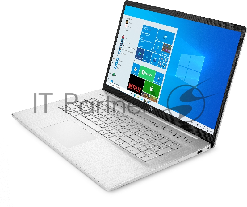 Ноутбук 17.3 IPS FHD HP 17-cp0096ur silver (AMD Ryzen 5 5500U/8Gb/512Gb SSD/noDVD/VGA int/W10) (4E2G9EA)