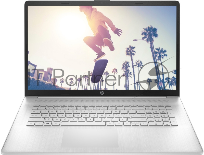 Ноутбук HP 17-cp0097ur Ryzen 3 5300U 8Gb SSD512Gb AMD Radeon 17.3 IPS FHD (1920x1080) Windows 10 silver WiFi BT Cam