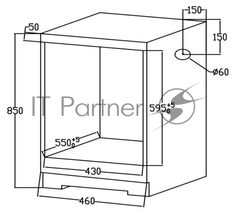 Духовой шкаф Электрический Weissgauff EOY 451 PDBG черный