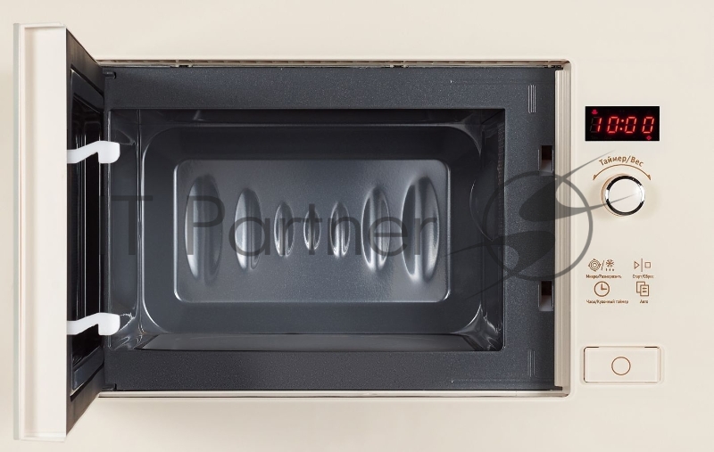 Микроволновая печь Weissgauff HMT-203 20л. 700Вт слоновая кость (встраиваемая)