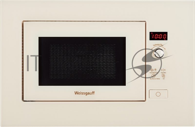 Микроволновая печь Weissgauff HMT-203 20л. 700Вт слоновая кость (встраиваемая)