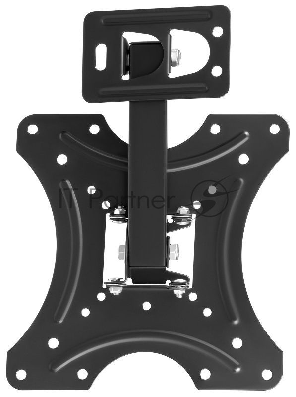 Кронштейн для телевизора SunWind 2F черный 15-48 макс.22кг настенный поворотно-выдвижной и наклонный