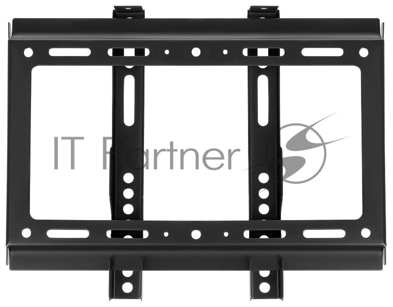 Кронштейн для телевизора SunWind 2X черный 15-48 макс.30кг настенный фиксированный