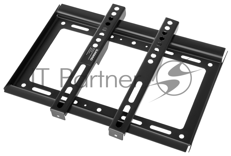 Кронштейн для телевизора SunWind 2X черный 15-48 макс.30кг настенный фиксированный