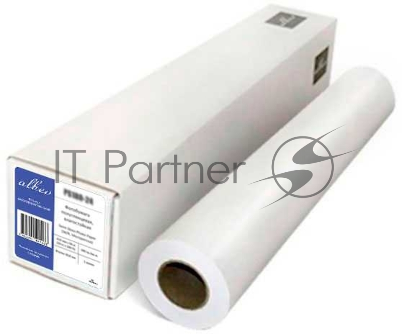 Бумага Albeo InkJet Paper, для плоттеров, универсальная, в рулонах, втулка 50,8 мм, белизна 146%, ширина рулона/длина/плотность (0,610х45,7 м., 80 г/к
