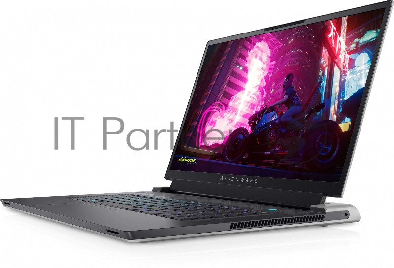 Ноутбук Alienware x17 R1 Core i7 11800H 32Gb SSD1Tb NVIDIA GeForce RTX 3080 16Gb 17.3 WVA FHD (1920x1080) Windows 10 Home silver WiFi BT Cam